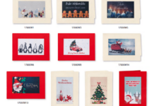 Weihnachtskarten 10 Stück sortiert mit Umschlag